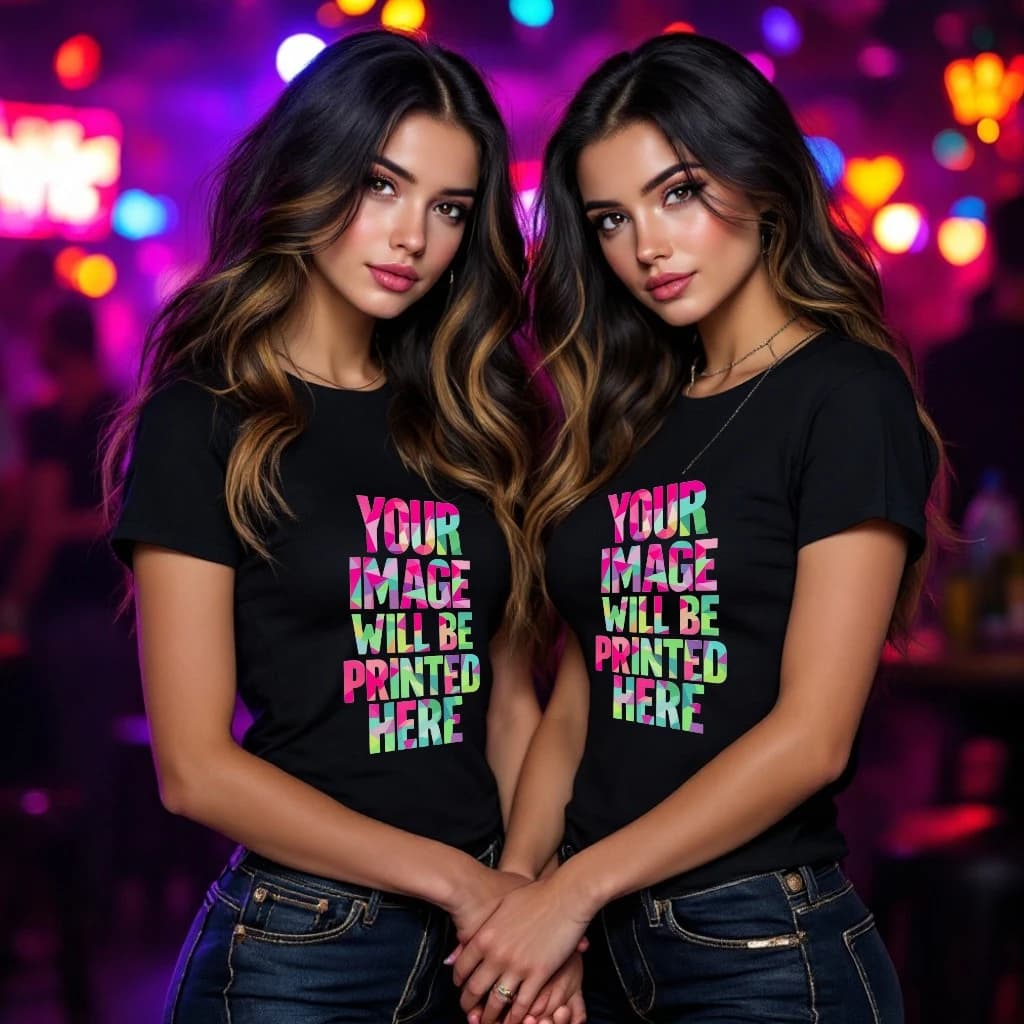 Teen Friends Custom T-Shirt – Personalized Text & Image Print Tee | Premium 100% Cotton, 180 GSM (S to XXL) | Retail & Wholesale